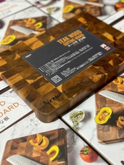 Thớt Gỗ Teak Nhật Bản Chính Hãng – Chống Khuẩn, Bền Đẹp Tự Nhiên