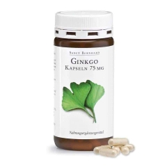 Viên Uống Bổ Não Ginkgo Kapseln Sanct Bernhard 120 viên – Hỗ Trợ Tuần Hoàn Máu Não, Cải Thiện Trí Nhớ