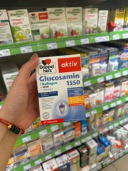 Viên Uống Glucosamin Doppelherz 1550 + MSM + Collagen + Vitamin C – Bổ Khớp Hiệu Quả Từ Đức