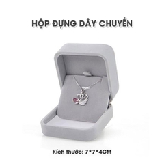 Hộp đựng trang sức nhung nỉ cao cấp