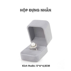 Hộp đựng trang sức nhung nỉ cao cấp