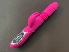Dương vật giả đa năng Rabbit Vibrator rung, thụt, phát nhiệt