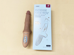 Dương vật giả Intense rung thụt, phát nhiệt 42 độ