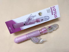 Dương vật giả rung xoay đa năng LOTUS