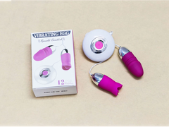 Trứng rung tình yêu mini 2 đầu Vibrating