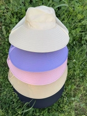 Mũ Chống Nắng Vành Rộng Nút Gài Có Dây 17131