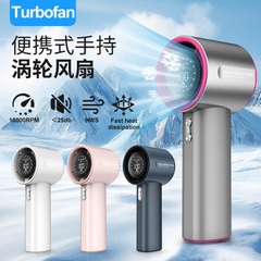 Quạt Phản Lực Cầm Tay 100 Tốc Độ Gió Mạnh Hiển Thị Số 15352