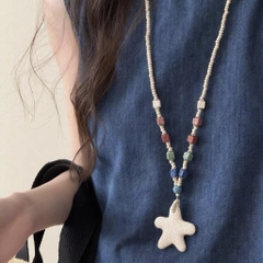 Vòng Cổ Dài Hạt Mặt Đá Sao Biển 17476