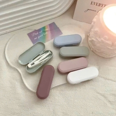 Bộ Nhíp Gắp + Que Đeo Lens Bọc Silicone 16283