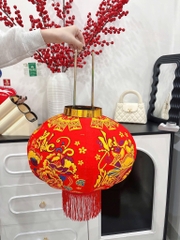 Đèn Lồng Cầu Nhung To Đẹp 60Cm 16656