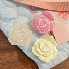 Kẹp Tóc Nhựa Kiểu Dáng Hoa Hồng 13011