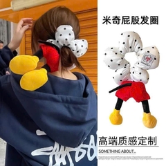 Cột Tóc Hình Bông Hoa Kiểu Phao Chân Chuột Mickey 15467
