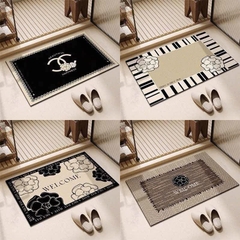 Thảm Lau Chân Chống Trượt Họa Tiết Thương Hiệu 16105