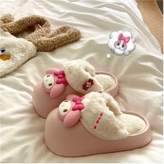 Dép Sục Lót Lông Sanrio Chống Trượt Cute 16456