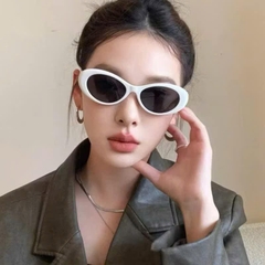 Kính Mát Oval Gọng 3 Ngôi Sao Thời Trang 15712