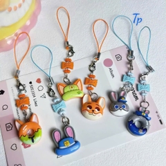 Dây Móc Điện Thoại Kiểu Charm Móc Khóa Zootopia Sweet 16609
