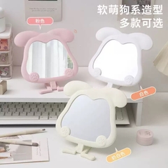 Gương Cầm Tay Gấp Gọn Để Bàn Tai Thỏ Cụp 17882