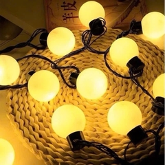 Dây Đèn 20 Bóng Tròn Trắng 5M 16655