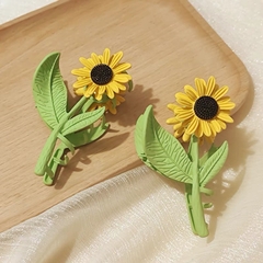 Kẹp Tóc Sắt Kiểu Dáng Hình Hoa Hướng Dương 7710