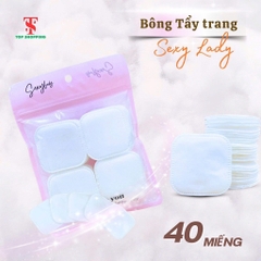 Túi Bông Tẩy Trang 40 Miếng SEXY LADY 16417