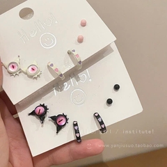 Set 3 Đôi Bông Tai Quái Vật Cute 15570