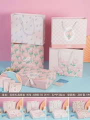 Hộp Quà Lắp Ráp 31*25,5*8cm Thắt Dây Ruy Băng 16544