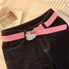 Thắt Lưng Mặt Hello Kitty Đính Đá Thời Trang 17475