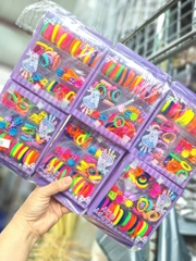 Set Hộp Cột Kẹp Tóc Happy Day Cute Cho Bé 17618