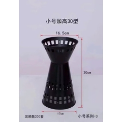 Cốt Nhựa Xoè Cắm Hoa 2 Đầu - 16*30cm 16337