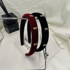 Cài Tóc Nhung 2Cm Đính 5 Nơ Nhỏ 16321