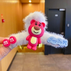 Kẹp Tóc Lông Mịn Các Loại Gấu Happy Day 9900