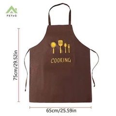 Tạp Dề Chống Thấm In Họa Tiết Happy Cooking 17333