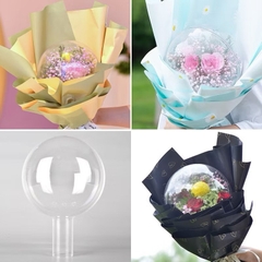 Bóng Nhựa Mika Làm Bó Hoa Cầm Tay 17403
