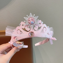 Cài Tóc Vương Miệng Vải Nỉ Elsa 15517