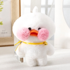 Móc Khóa Gấu Bông Vịt Lalafanfan Má Hồng 16126