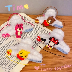 Kẹp Tóc Lông Mịn Các Loại Gấu Happy Day 9900