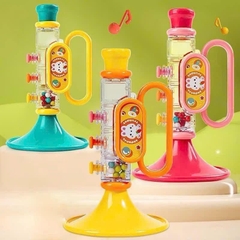 Đồ Chơi Kèn Thổi Trumpet Sắc Màu Mini Kèm Dây 17555