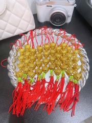 Set 10 Dây Liễng Nhựa Thỏi Vàng Trang Trí Tết 16641