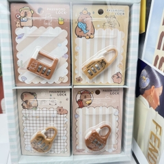 Ổ Khoá Mini Hoạt Hình Có Mật Khẩu 1502