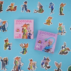 Hộp 60 Hình Dán Sticker Hoạt Hình Đủ Mẫu 17113