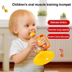 Đồ Chơi Kèn Thổi Trumpet Sắc Màu Mini Kèm Dây 17555