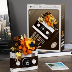 Mô Hình Lego 3D Lắp Ráp Hoa Máy Ảnh CAMERA MODERN 17116