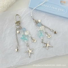 Dây Móc Điện Thoại Kiểu Sao Biển & Sò Good Luck 16517