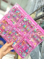 Set Hộp Cột Kẹp Tóc Happy Day Cute Cho Bé 17618