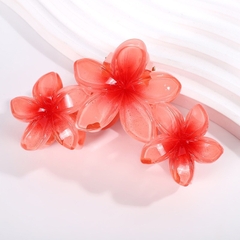 Kẹp Tóc Nhựa Hoa Sứ 3 Hoa Thời Trang 12798