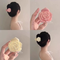 Kẹp Tóc Nhựa Kiểu Dáng Hoa Hồng 13011