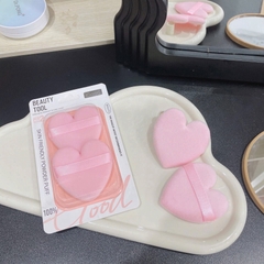 Set 2 Mút Trang Điểm Trái Tim BEAUTY TOOL GOOD 16102