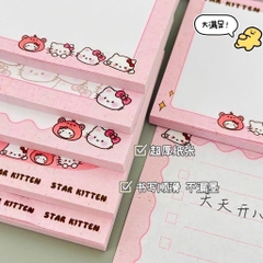 Set 100 Tờ giấy Notes/Ghi Chú Kitty 16276