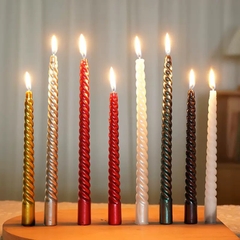 6 Nến Sáp Kiểu Châu Âu 2*25cm 16511