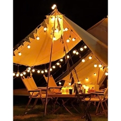 Dây Đèn 20 Bóng Tròn Trắng 5M 16655